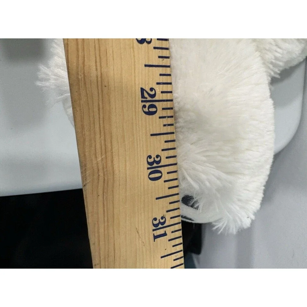 Ikea Snuttig Jumbo Polar Bear 30 inch Plush Stuffed Animal Floppy Soft White